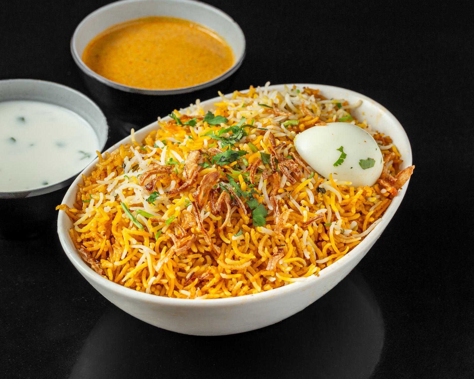 Signature dum biryani at Biryani Grill