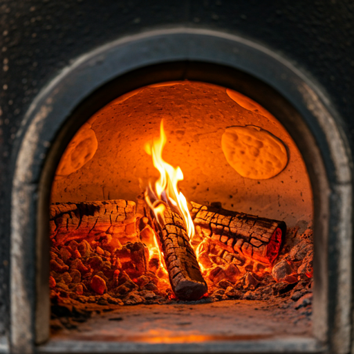 Traditional tandoor at Biryani Grill: 900°F clay oven for blistered naan and tikka